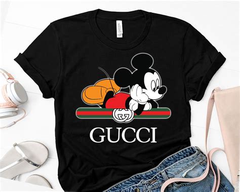 gucci x disney jeans|Gucci mickey mouse clothing.